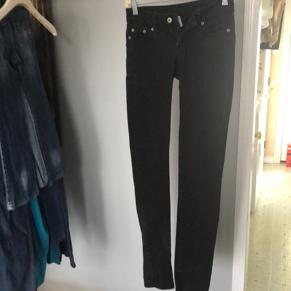 Blue Asphalt Jeans Blue Asphalt Black Skinny Jeans Womens Size Long